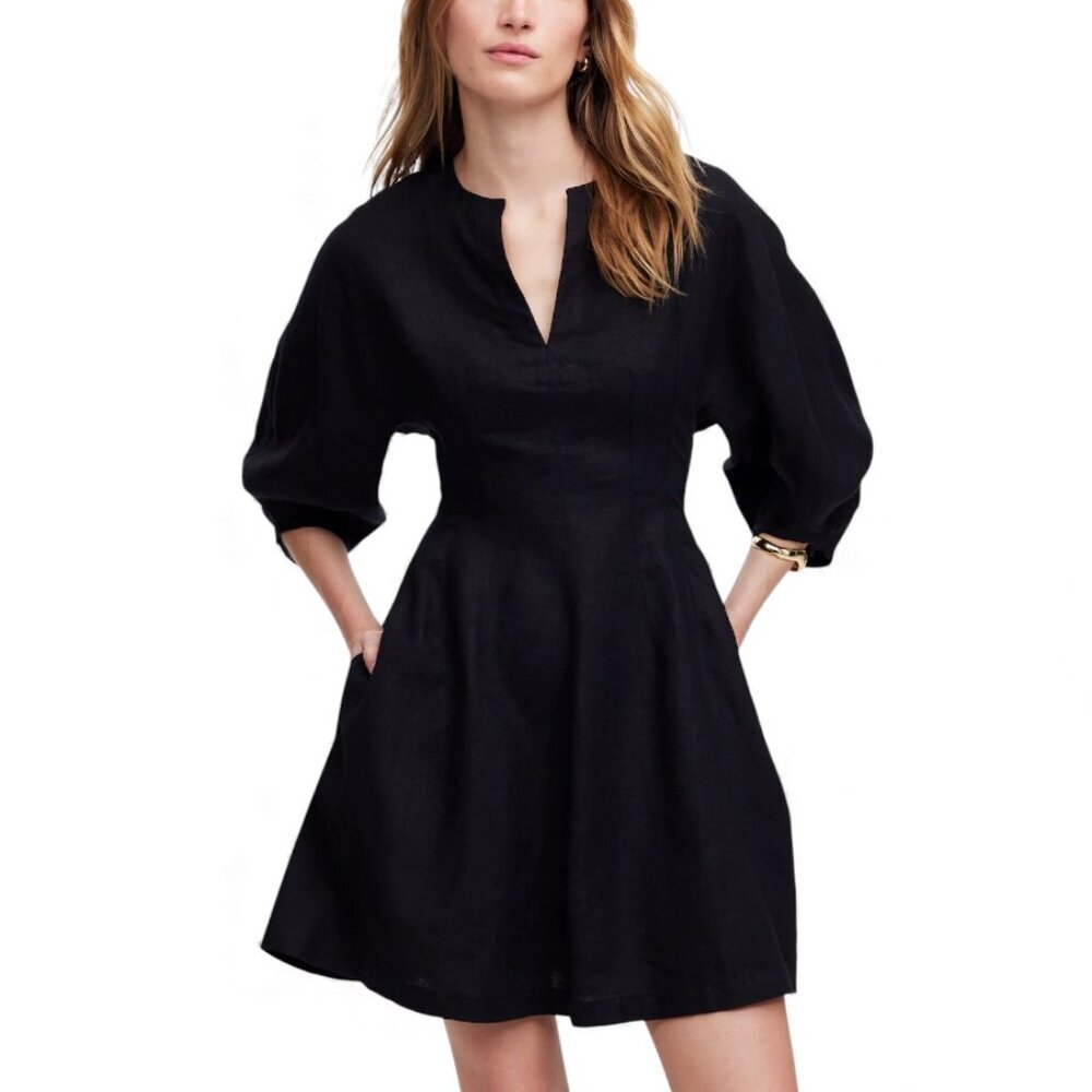 Madewell Black Mini Dress